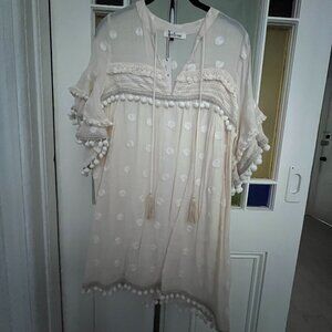 Emmie Rose Polka Dot Mini Kaftan